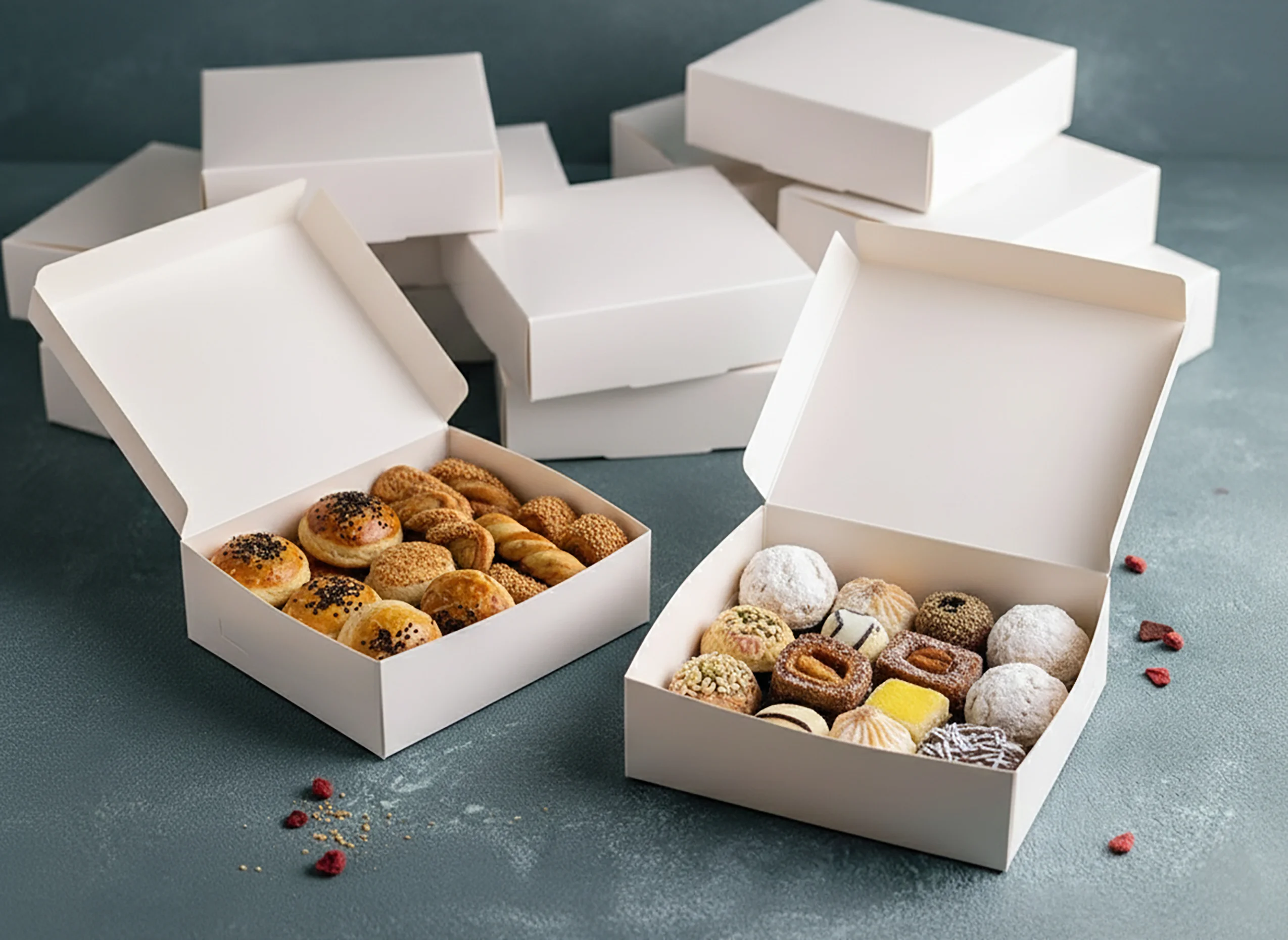 Varaklı Kurabiye Kutusu 2