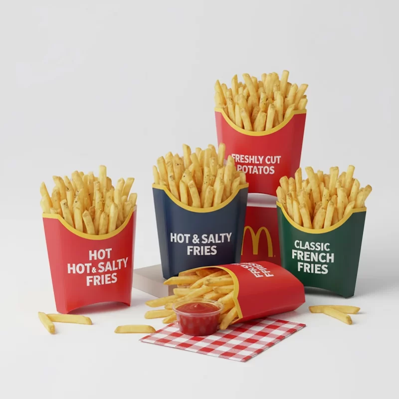 Özel Logolu Patates Kutusu