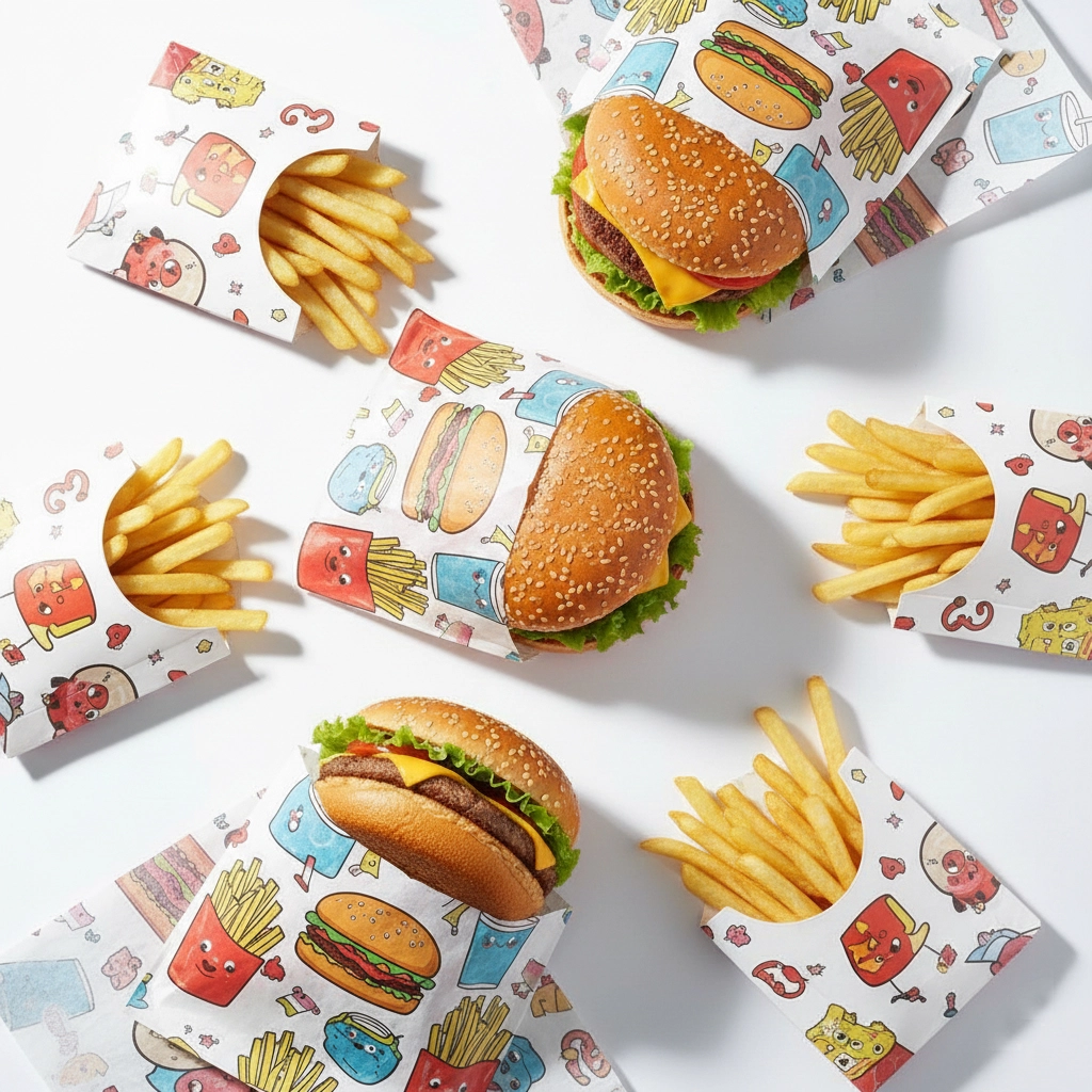 İmalatçıdan Hamburger Kese Kağıdı İmalatı